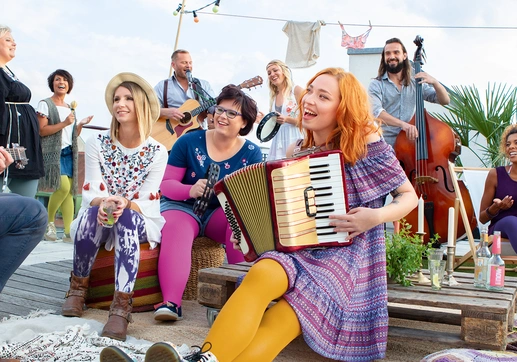 Kompressionsstrümpfe Beispielbild